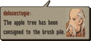 deluxestogie The apple tree has been consigned to the brush pile.jpg