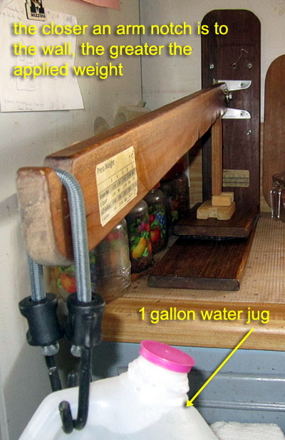 homemade tobacco press Containerless